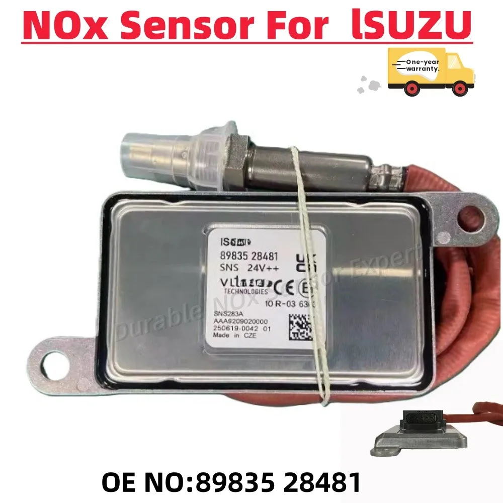 89835-28481 8983528481 89835 28481 Original New Nitrogen Oxide Sensor Nox Sensor 24V For ISUZU Truck Parts