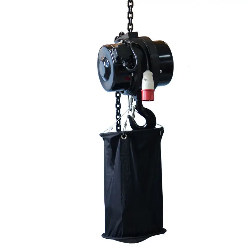 New conditional chain electric hoist for stage double electromagnetic brake limit IP56 restaurant waterproof truss roof system