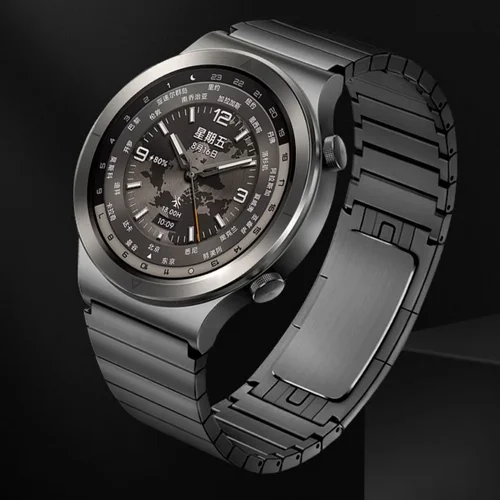 Imagen 2 del producto Correa de pulsera de 22mm para Xiaomi Watch S4, banda deportiva de Metal de acero inoxidable para Xiaomi Watch 2 2Pro S3 S2 S1Pro Active Mi Color 2