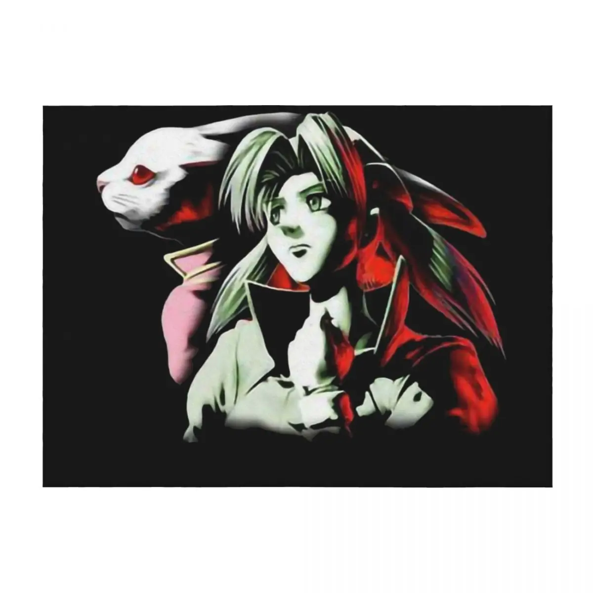 

BR Alice The Rabbit fan art Throw Blanket Polar Kid'S Plaid on the sofa for sofa Blankets