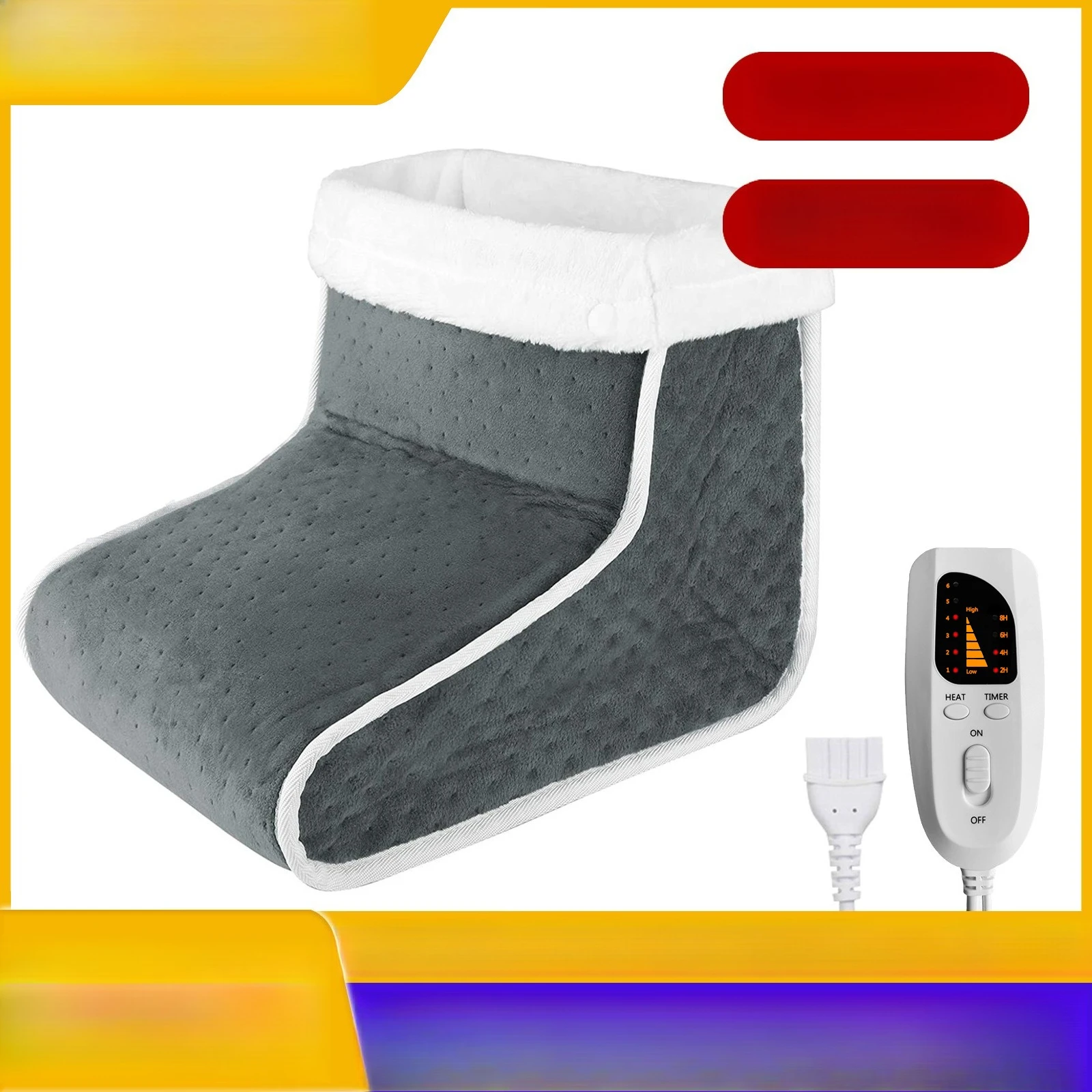 

Treasure Office Plug-in Heating Boots Foot Warming Artifact Foot Warming Pad