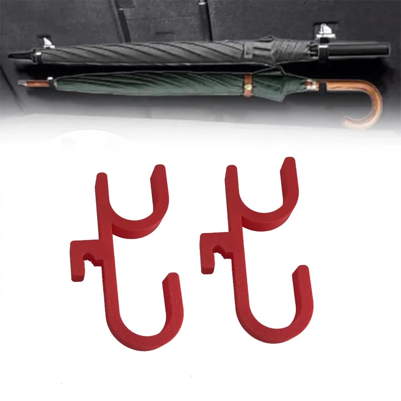 

2pcs Multi-functional Car Trunk Hook Holder Easy Installation Car Hooks For Suv Trunk Umbrella Storage And Organization Tools