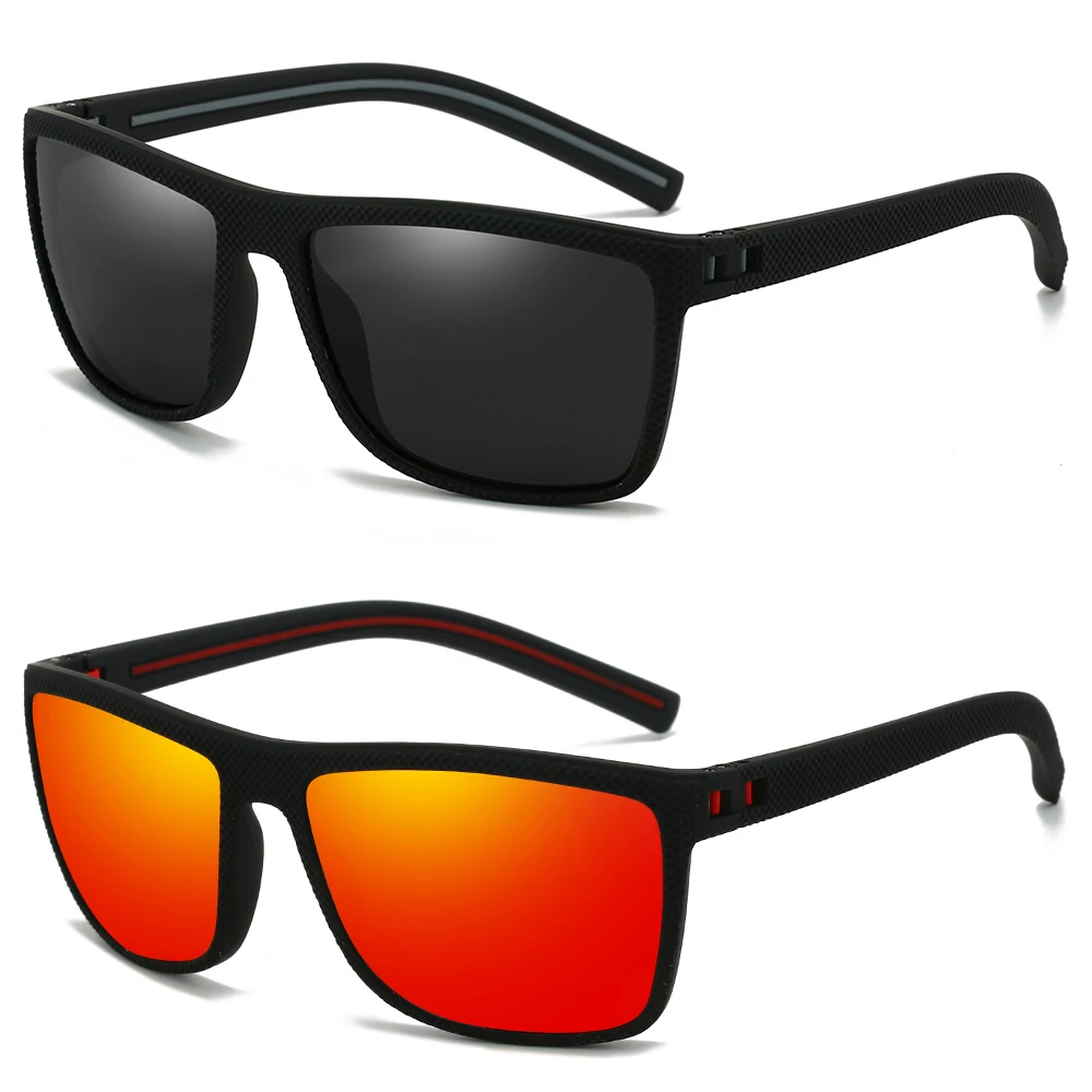1/2PCS Zonnebril Heren Gepolariseerde Dames UV400 Zonnebril Visbril Outdoor Sportbrillen