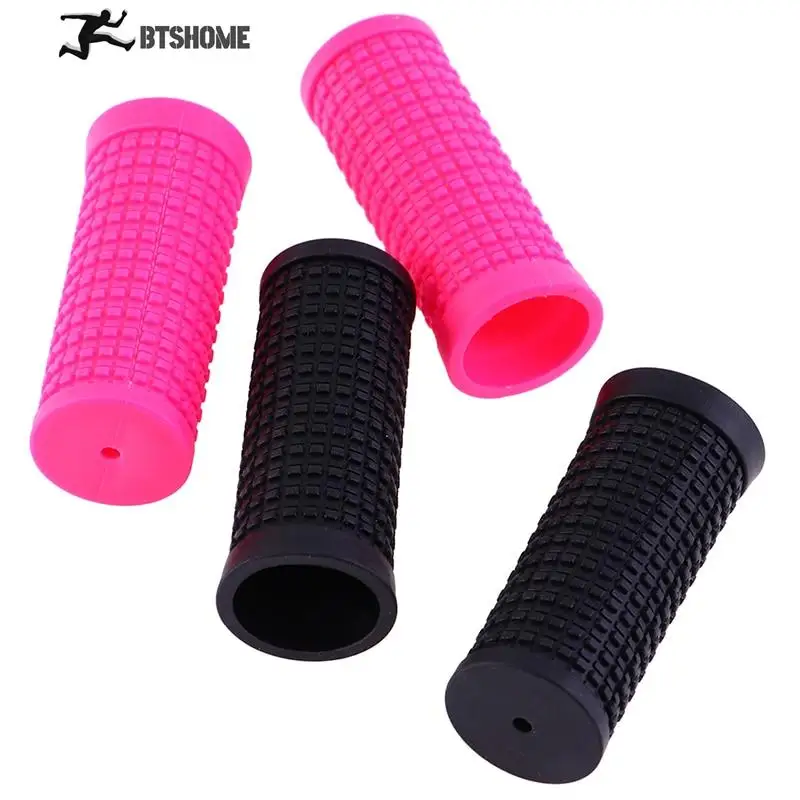 Hot Sale 2pcs Bicycle Rubber Slip On Short Handlebar Grips Non-Slip Handle Bar Bike Parts