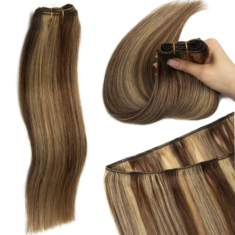 

Натуральные прямые накладные волосы Remy, высококачественные, 12-24 дюйма, мягкие, шелковистые, машинной вязки, для повседневного использования женщинами