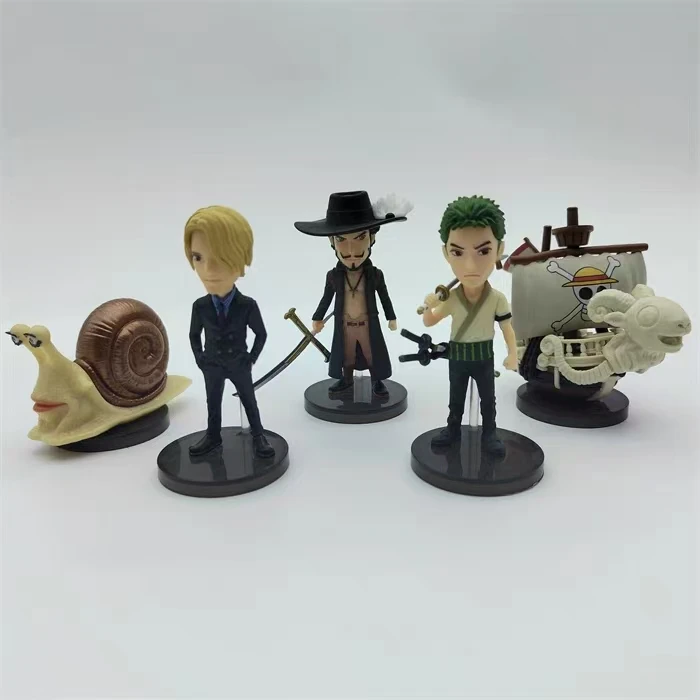 In Stock Original Genuine Bandai WCF A Netflix Series:one Piece1&2 Arlong Buggy Usopp Action Figure Model Toys Anime