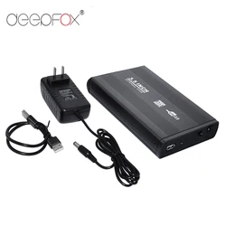 3.5 Inch USB 2.0/USB3.0 to SATA HDD Disk Hard Drive Case Support 10TB Hard Drive Enclosure For Notebook Laptop