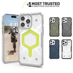 Original Shockproof MagSafe Case for Apple iPhone 15 14 13 16 Pro Max 15Pro 16Pro 12 iPhone16 Rugged Macsafe Magnetic Cover etui