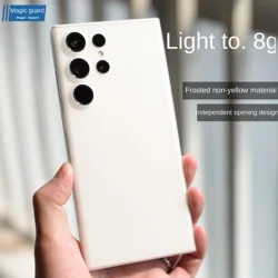 Lightweight PP Matte Finish Coating Slim Phone Case for sanmsung galaxy s23 s24 plus ultra s25 Scratch Ultra Thin Mobile Cases