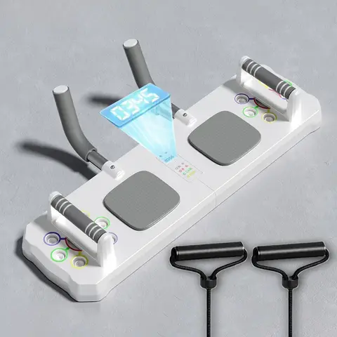 가슴 및 복부 근육을 위한 푸시 업 스탠드 플랫 지원 트레이너, 다기능 가정용 피트니스 장비 보조 보드