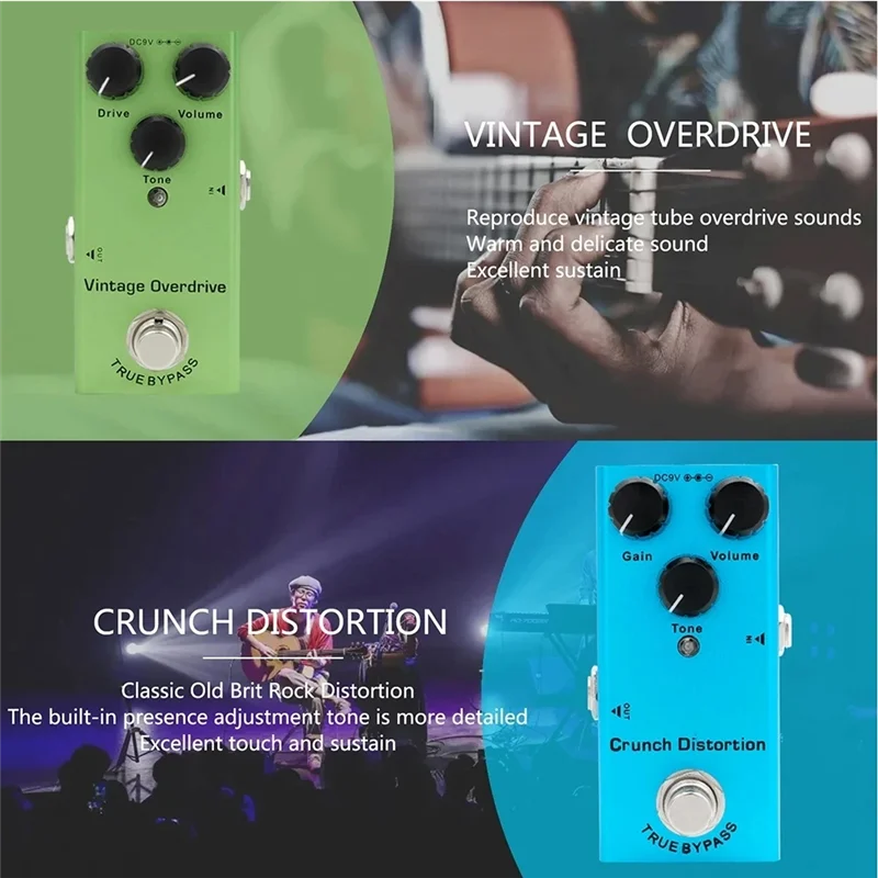 

A44M Electric Guitar Effects Pedal Mini Bass Guitar Pedals