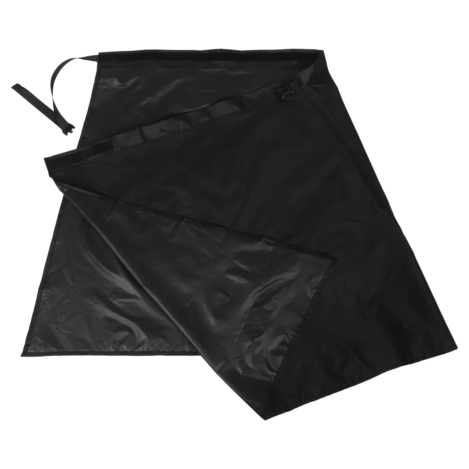 تنورة مطر مقاومة للماء خفيفة الوزن من النايلون للمشي لمسافات طويلة واقي من الطين للمغامرة الخارجية والتخييم مريلة مضادة للرياح قابلة للتعبئة