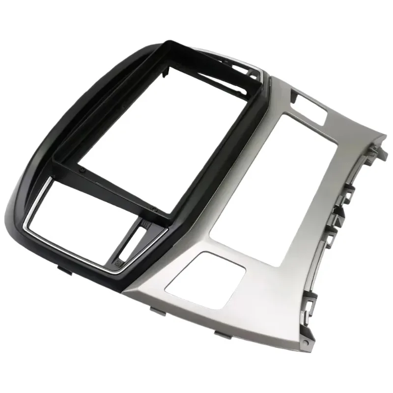 9 بوصة مشغل أسطوانات للسيارة الإطار الصوت داش مجموعات الكسوة فآسيا لوحة راديو لاعب شاشة 2 الدين لشركة هيونداي H1 Starex 2015-2018 عدة الإطار #3