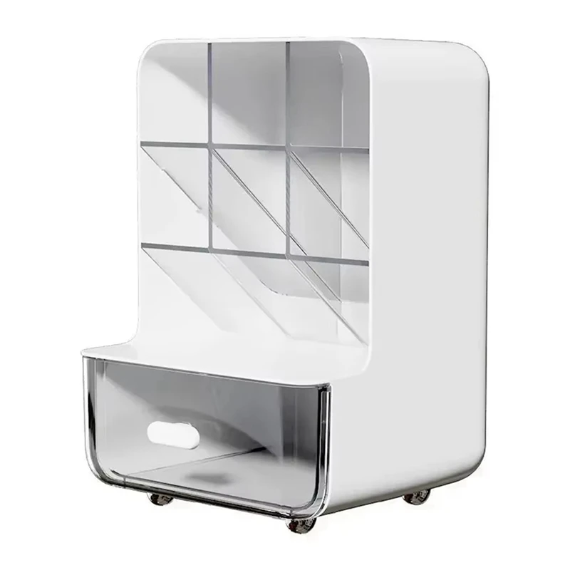 

Large Capacity Slanted Pen Holder Desk Stationery Storage Box For School Office Desktop Sundry Storage Rack