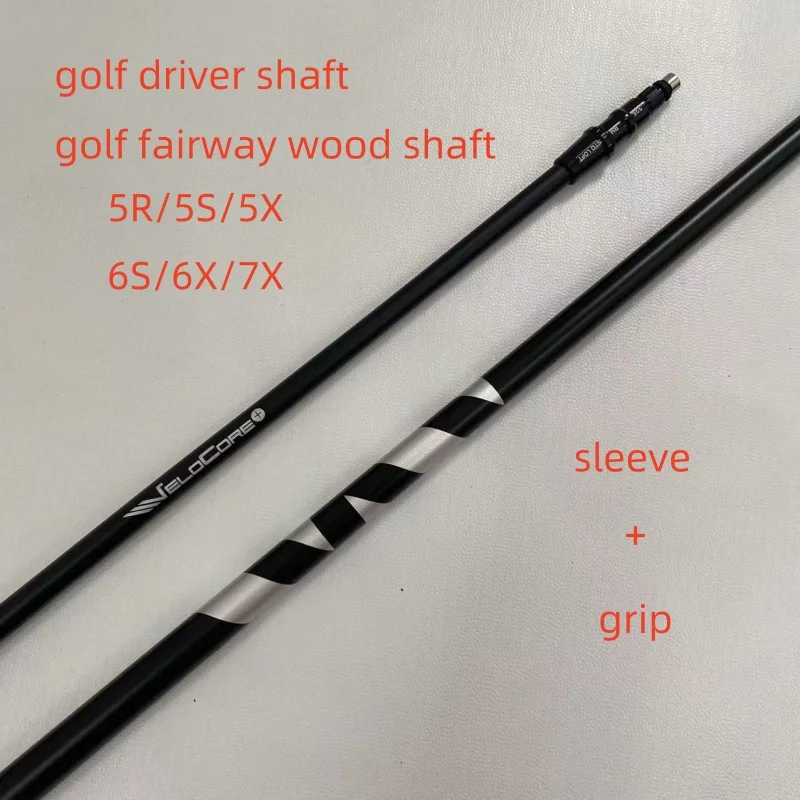 

New Golf Shaft black Golf Drivers Shaft 5/6/7 R/S/X Flex Graphite Shaft Wood Shafts Free Assembly Sleeve and Grip