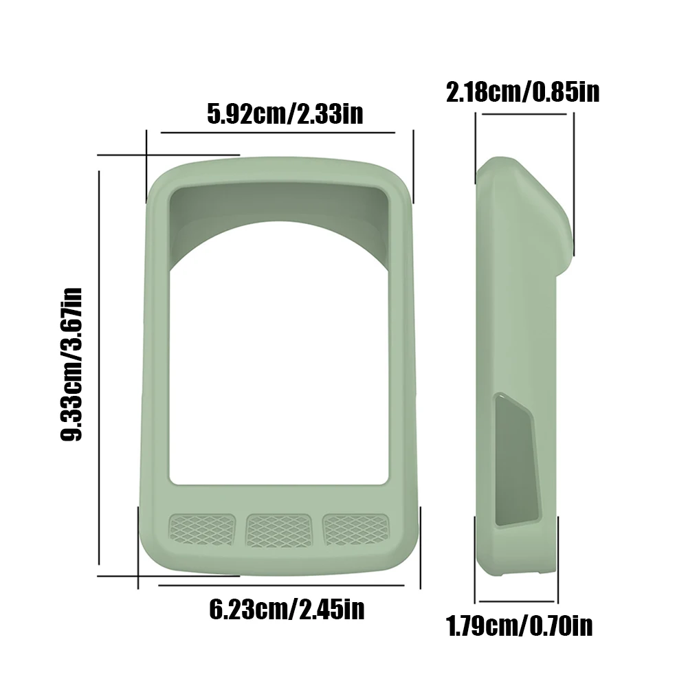 Custodia protettiva in Silicone per Wahoo ELEMNT custodia protettiva per orologio con tachimetro antigoccia Wahoo ELEMNT pellicola protettiva per Computer da bici