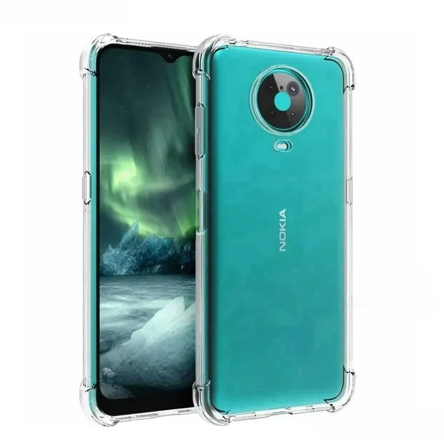 EUCAGR Shockproof TPU Case For Nokia G50 G10 G20 G21 X10 X20 XR20 XR21 C30 C21 Plus G60 X30 5G G42 C10 C12 C32 C22 G22 Cover