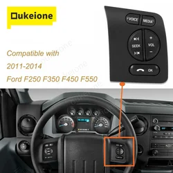 8L2T9E740CAW Interruttore al volante Pulsante radio per 2011 2012 2013 2014 Ford F250 F350 F450 F550 BC3Z-9C888-CA Accessori auto