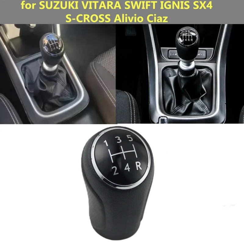 28113-78M00 ABS Car Styling Hand Speed Gear Shift Knob Lever Shifer Pen for SUZUKI VITARA SWIFT IGNIS SX4 S-CROSS Alivio Ciaz