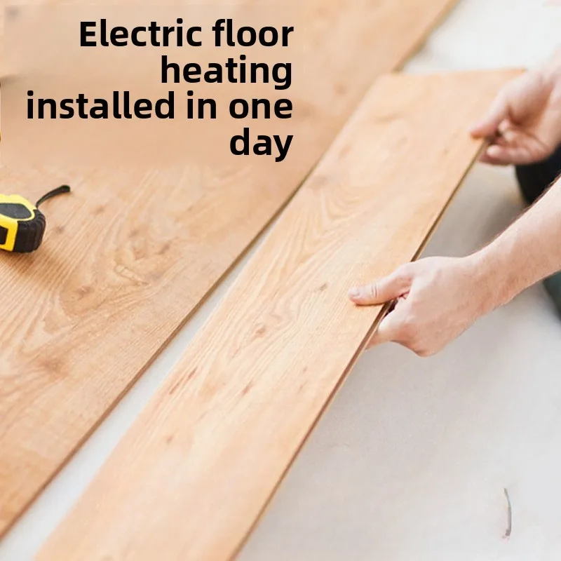 Graphene heating floor, reinforced composite floor heating, electric self-heating floor, whole house heating can be