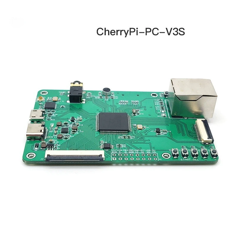 

Exquisite-Cherry Pi Allwinner V3S LINUX+QT ARM Cortex A7 CPU Multiple Interfaces Open Source Development Board Integrated Opencv
