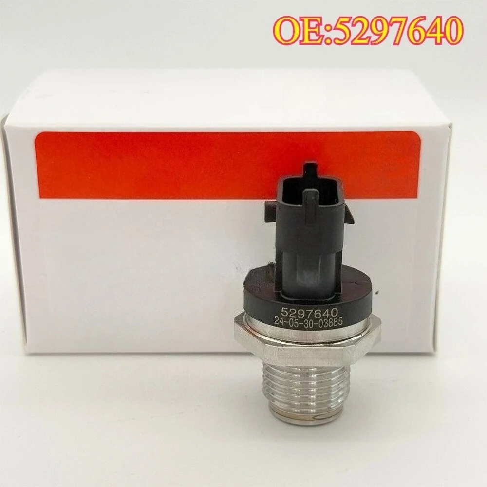Original High quality New For 5297640 Fuel Rail Pressure Sensor for 07.5-12  6.7L