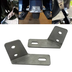 Stainless Steel Fix Left/Right Side Fender Saddlebag Broken Rail Support Brackets Strut For Harley Touring FLT FLHT 1985-2008