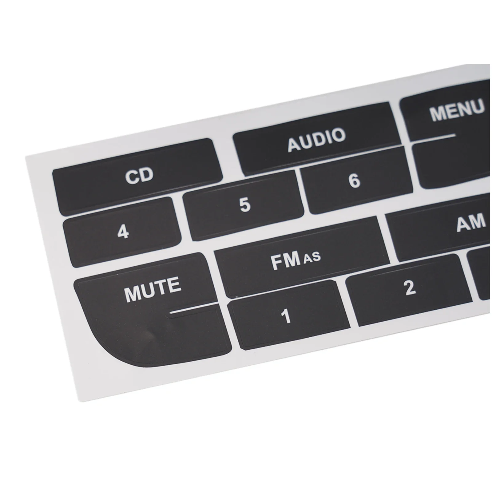 

For Fiat Grand Punto Repair Decals Radio Button Accessorry Repair Stickers CD Keys Decoration Multimedia Radios