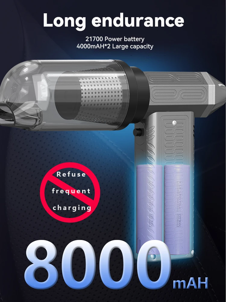 Imagem -04 - Handheld Brushless Motor Velocidades Ajustáveis x3 Violent Blower Mini Turbo Jet Fan Velocidade do Vento 53 m s Ventilador do Duto Industrial 130000rpm