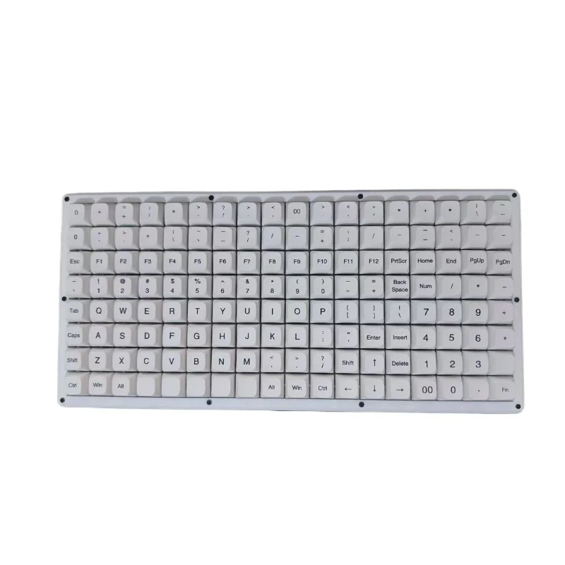 Ortho C144 Key Planck Keyboard in Line Layout Orthogonal Hot Swappable Wired Single Mode Qmk/Vial Customized Mechanical Keyboard