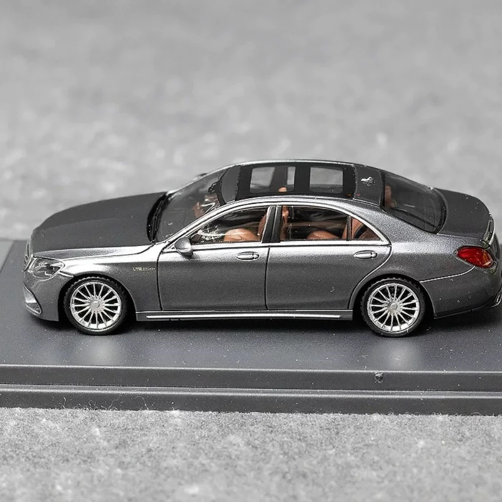 KM 1:64 S65 W222 gegoten verjaardagscadeaus Hobby Display Simulatiecollectie