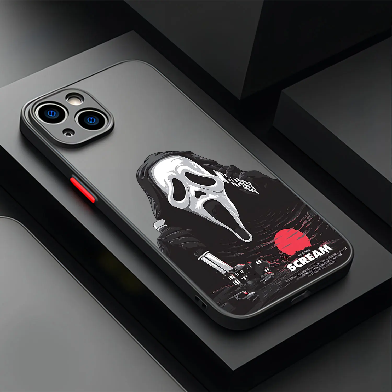 Ghostface Fear Scream Movie Phone Case For Xiaomi Redmi Note 13 12 11 10C 10X 9 9A 9T 9C 8 7 Pro Plus 5G Matte Transparent Cover