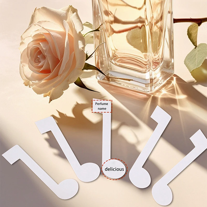 

100 шт., лента в форме заметок, ароматерапия, аромат, духи, эфирные масла, тестер, бумажные полоски, наряд, ароматические диффузные палочки