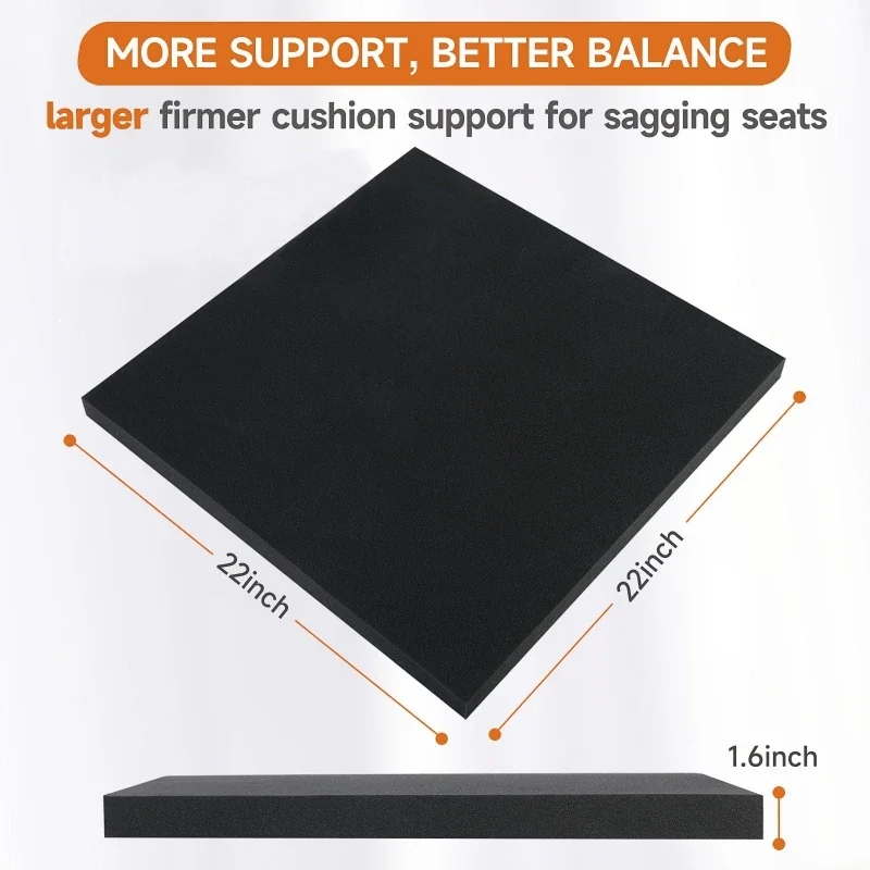 3Pcs 56 X56 cm Couch Cushion Support for Sagging Seat, Square Large Size Insert Sofa Cushion Support Board for Better Lift