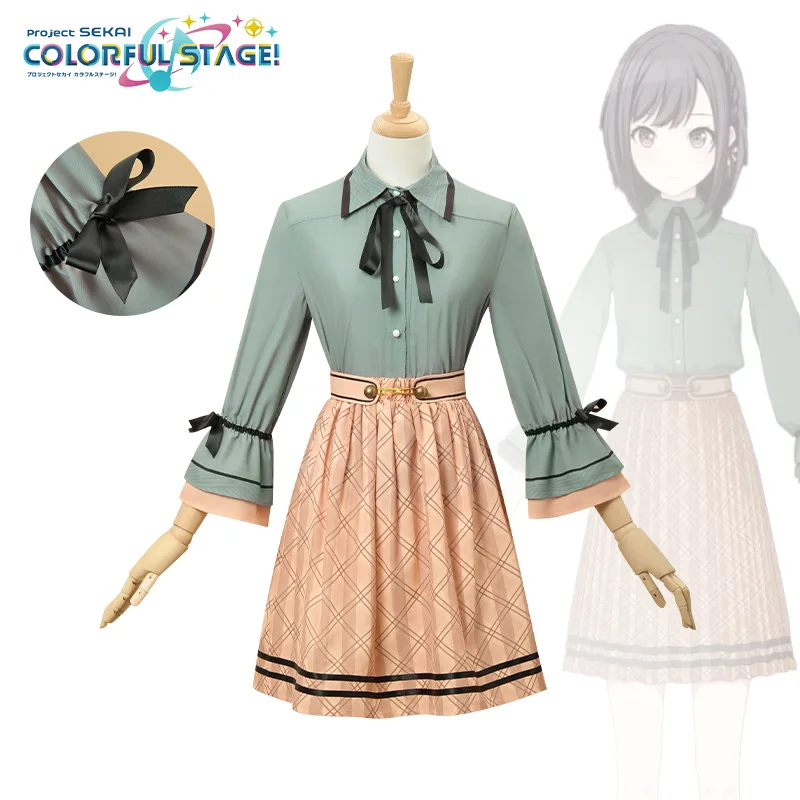 

Shinonome Ena Cosplay Costume Anime Project Sekai Colorful Stage School Uniform Christmas Party for Women Girls birthday gift