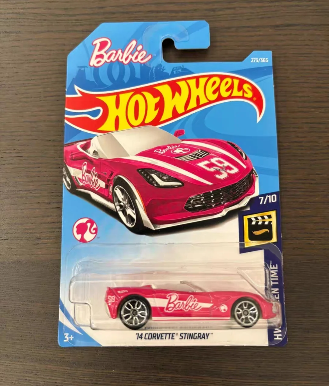 Genuine Hot Wheels Co-Branded Alloy Car Model Vehicle Toy Track Day Cars 14 Corvette Stingray Birthday Holiday Gifts view 2