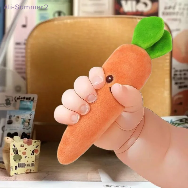 {여름2} 1/2개 아기 진정 장난감 플러시 과일 인형 유아용 안심 수면 보조 홀딩 링 신생아 안심 장난감