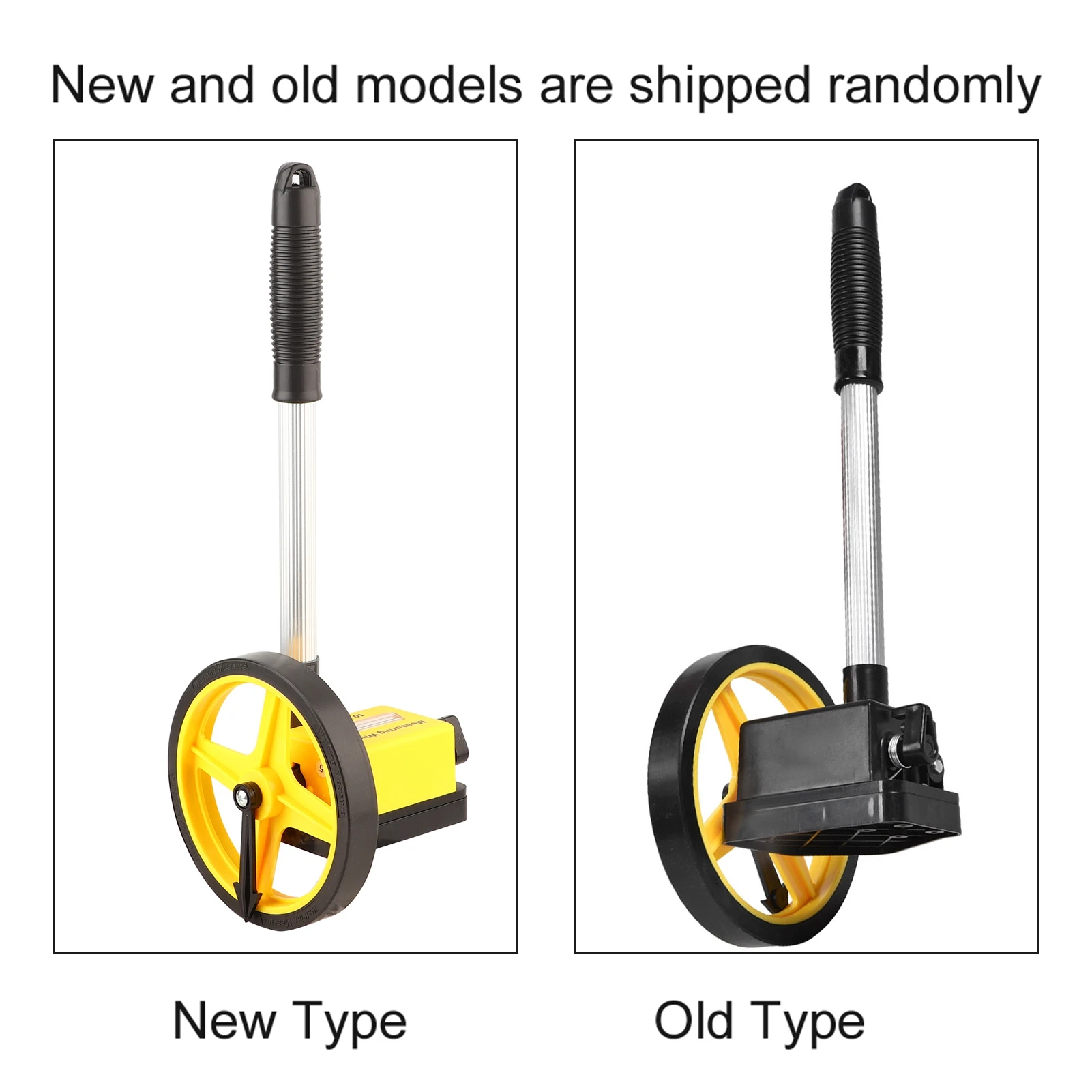 Distance Wheel Portable Measuring Wheel 0~9999.9m Distance Measuring Roller for Multiple Purpose Measuring Wheel Measurer Wheel