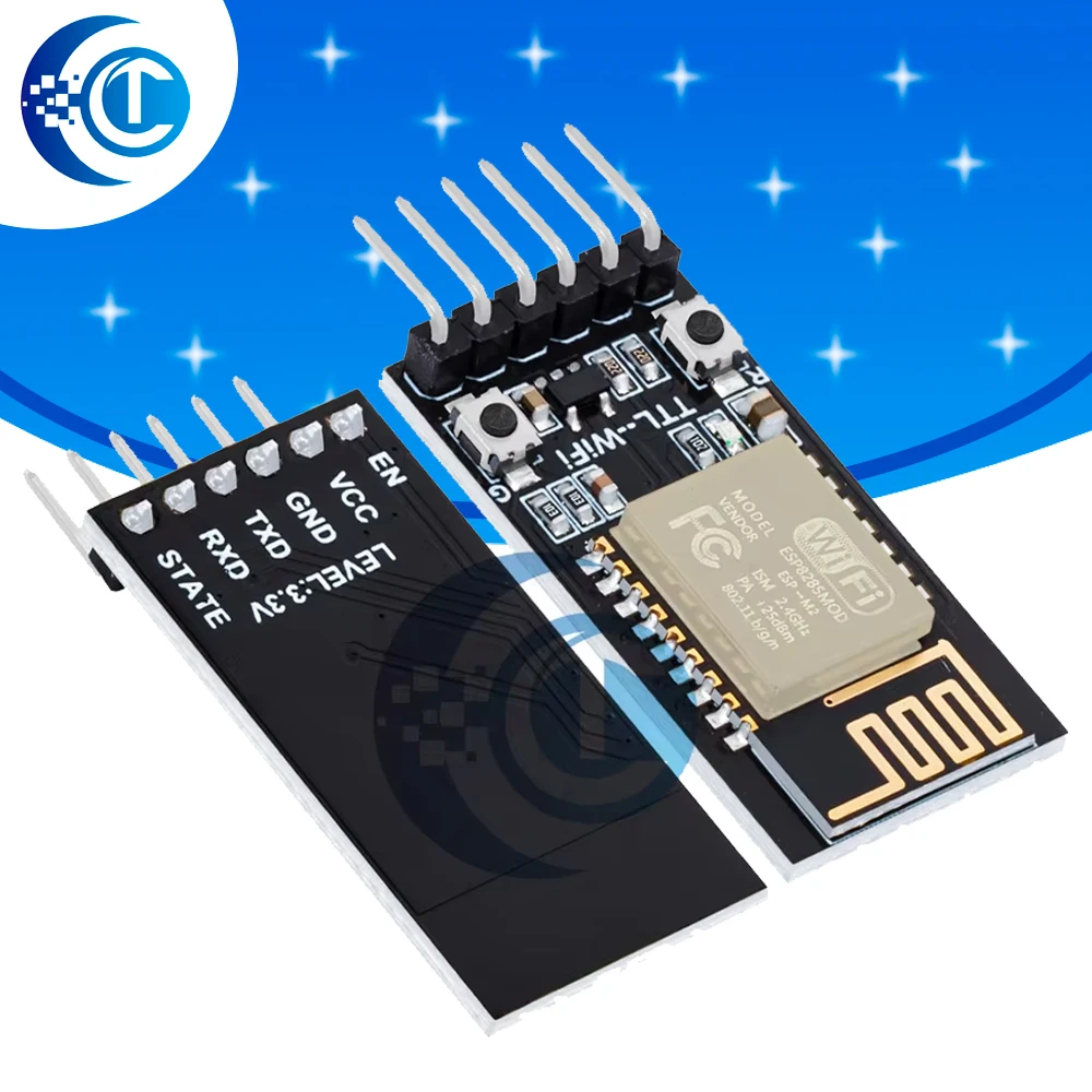 DT-06 Wireless WiFi Serial Port Transparent Transmission Module TTL to WiFi Compatible with Bluetooth HC-06 interface ESP-M2