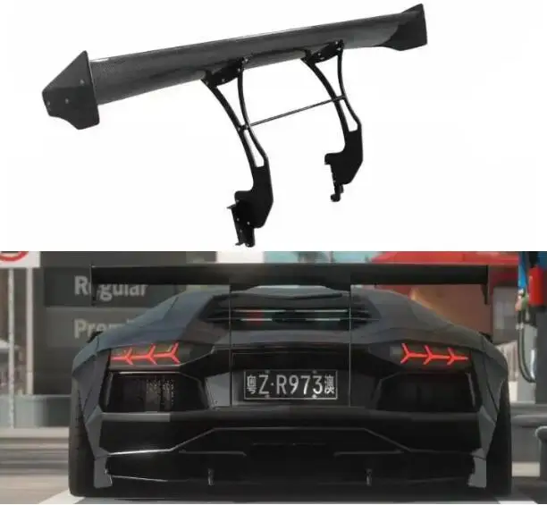 

For Lamborghini Huracan LP610 LP580 2014-2019 LP700 LP720 2011-2019 SVR Real Carbon Fiber Car Rear Trunk Wing Lip Spoiler