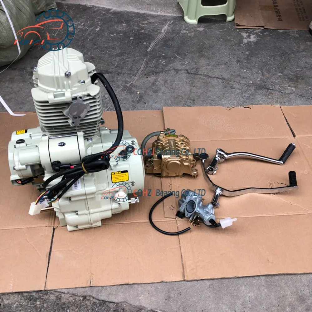 عالية الجودة 150cc دراجة نارية اسطوانة واحدة عمودي تبريد الهواء محرك دراجة ثلاثية العجلات ATV أجزاء الدراجة الترابية CG150