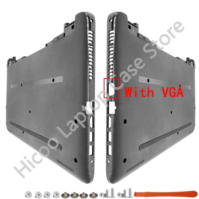 Imagem -05 - Lcd Tampa Traseira para Laptop Moldura Frontal Dobradiças Palmrest Caixa Inferior Prata hp 250 255 g4 g5 15-ac ba 15-ay 15-af Tpn-c125 C126 Novo