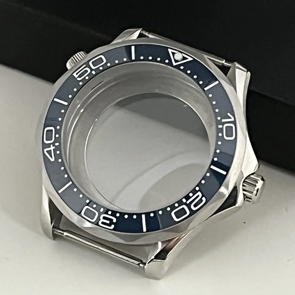 High quality 41mm stainless steel replacement combination housing ST1612 Miyota 8215 DG 2813 Automatic waterproof blue