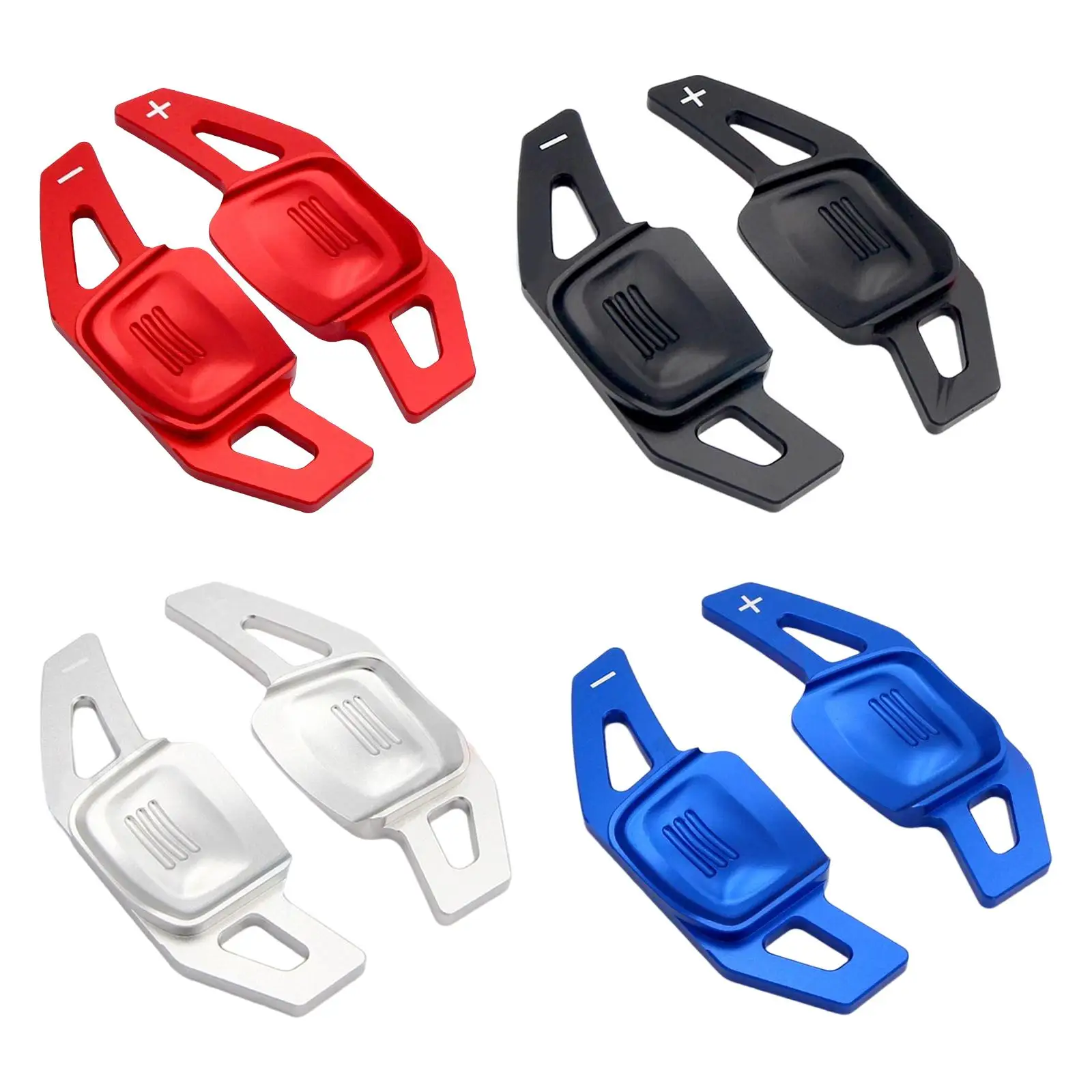 2 Pieces Auto Steering Wheel Shift Paddle Aluminum Alloy for Phaeton Golf 8 Spare Parts Repair Modification Replacement