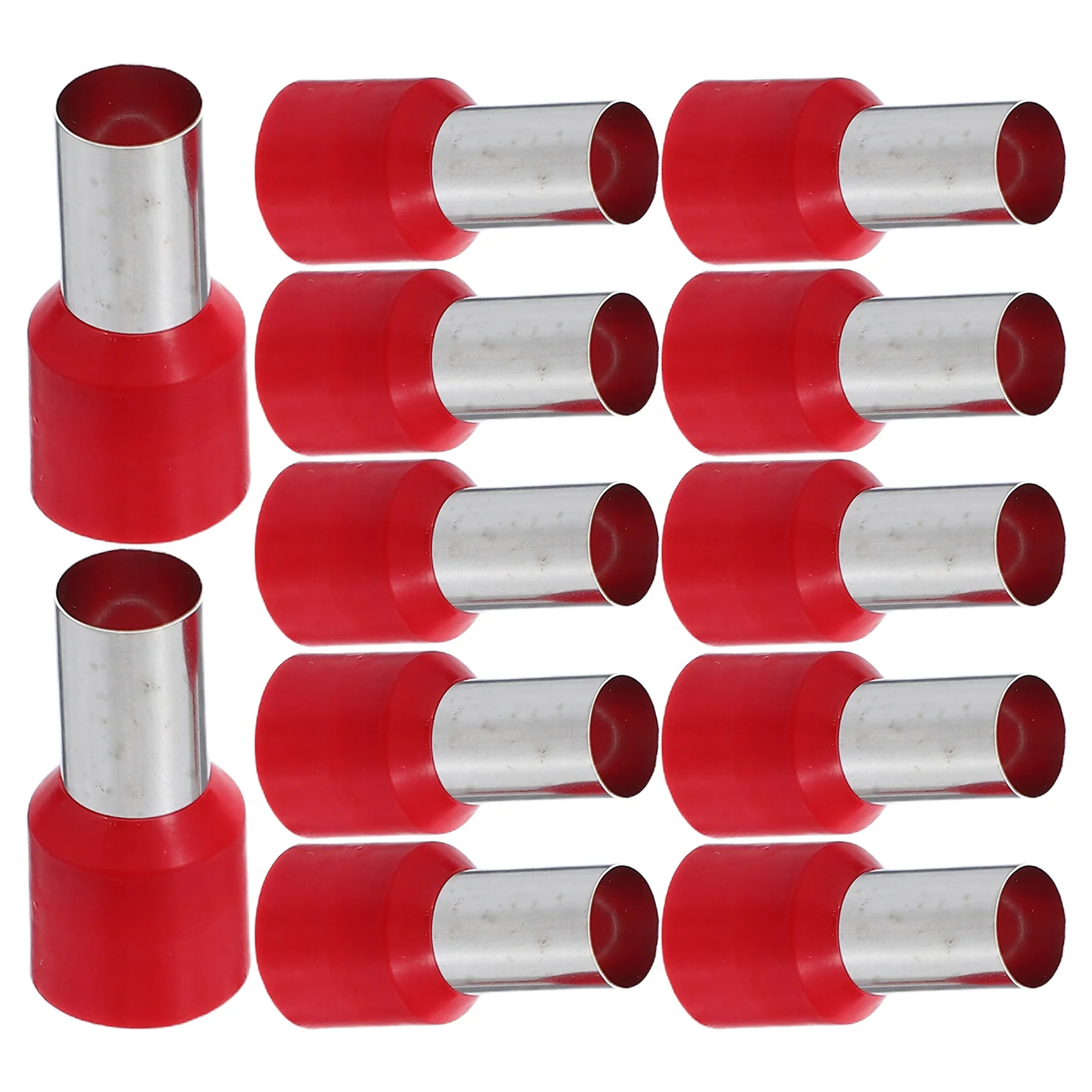 

200Pcs Electrical Terminals Kit Pin Connectors for Industrial Wiring Crimping Accessories Cold-Pressed Wire Ends Reliable