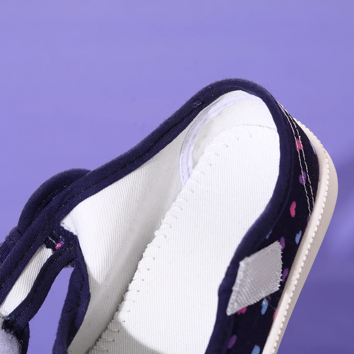 أحذية قماشية للفتيات، أحذية رياضية كاجوال مع فيونكة لطيفة وطباعة فيلكرو، تصميم واسع مناسب للارتداء الداخلي والخارجي في جميع الفصول الأربعة، يمكن ارتداؤها من قبل الطلاب للمدرسة #6