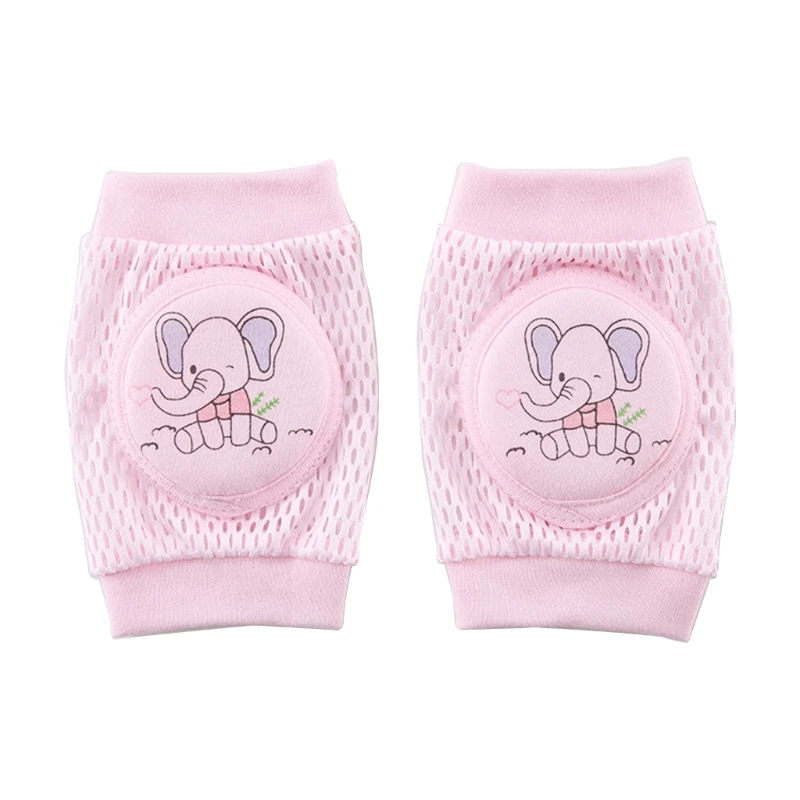 Genouillères élastiques pour bébés, genouillères souples pour ramper, capuchon protection pour marche, en coton Non