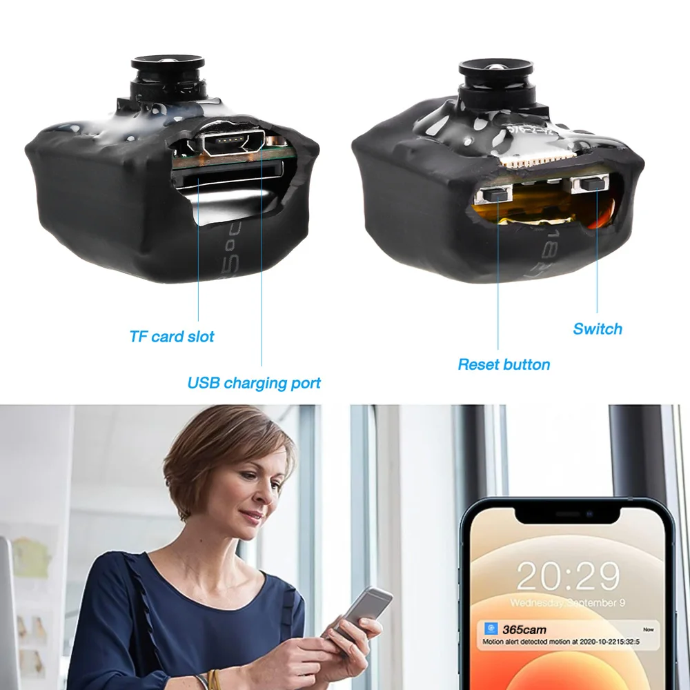 Anti-shake Action Camera HD 1080P WiFi Camcorders Sports DV Motion Cam Bicycle Motorcycle Mini Recorder Recording Device 2024