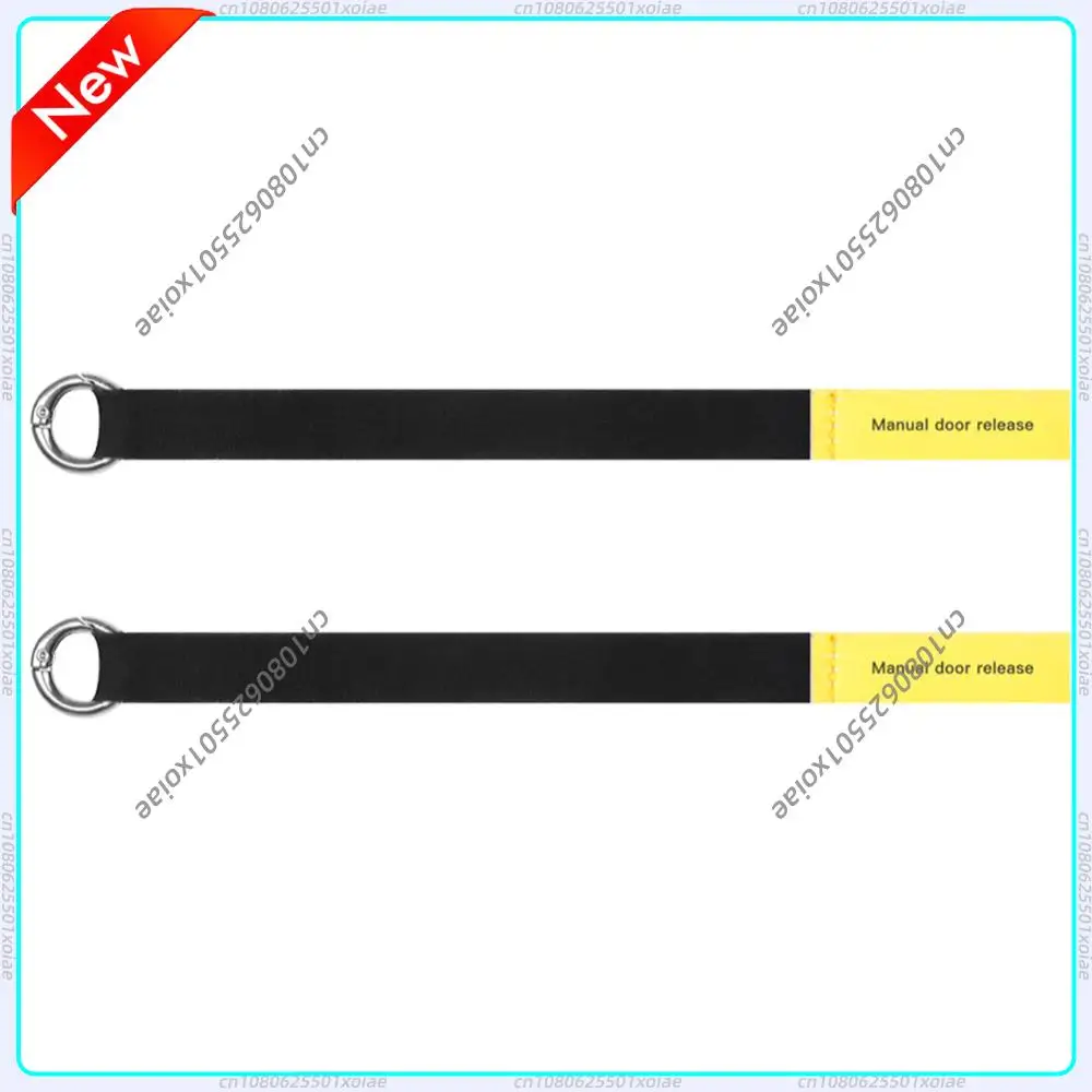 

Rear Door Mechanical Switch Extended Rear Door Emergency Puller Manual Door Release Emergency Safety Pull Rope for Tesla Model Y