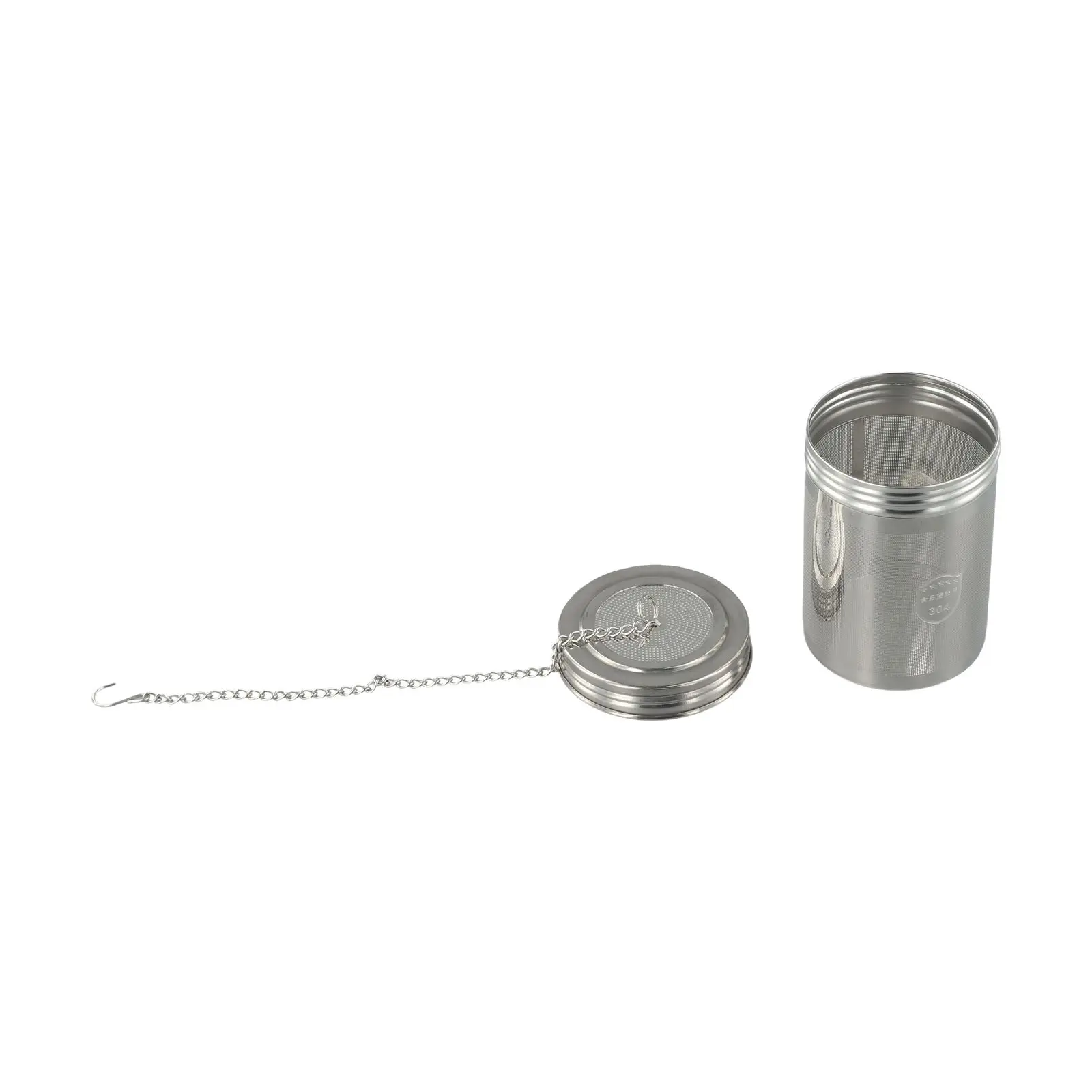 

Home Tea Infuser Mesh Filter Mug Parts Replacements Reusable Rust Resistant 304 Stainless Steel Cooking Fine Holes Seals